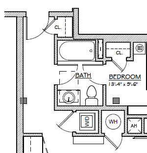 575sf One Bedroom